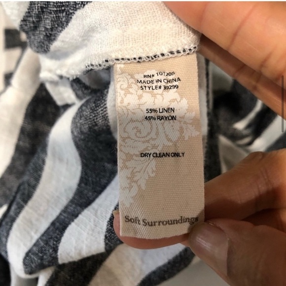 Soft Surroundings Sunset tunic cold shoulder size:XS - Picture 8 of 16